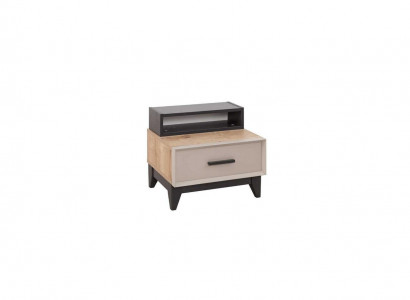 Children's room bedside table modern nightstands consoles wood brown table